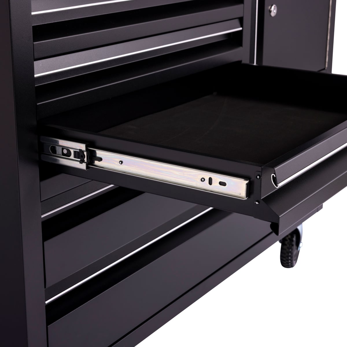 SGS 41in 14 Drawer Tool Chest & Roller Cabinet Combo | Black